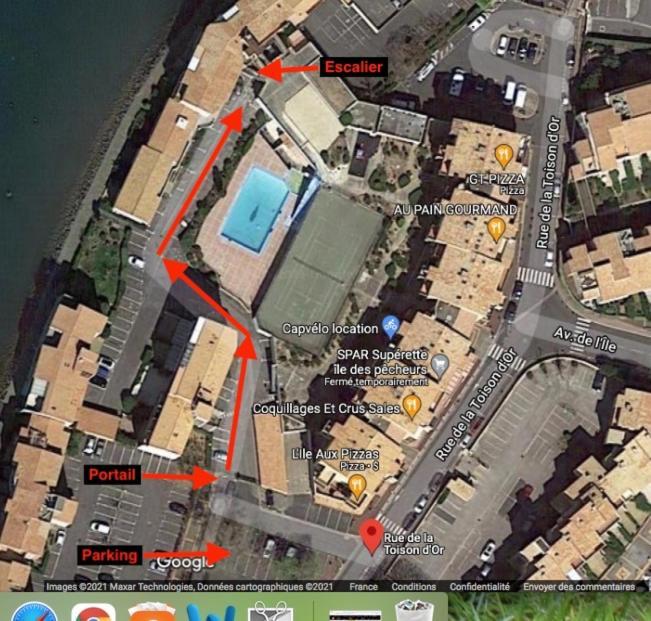 La Brigantine 607, T2 Vue Mer, Piscine, Tennis Agde Dış mekan fotoğraf